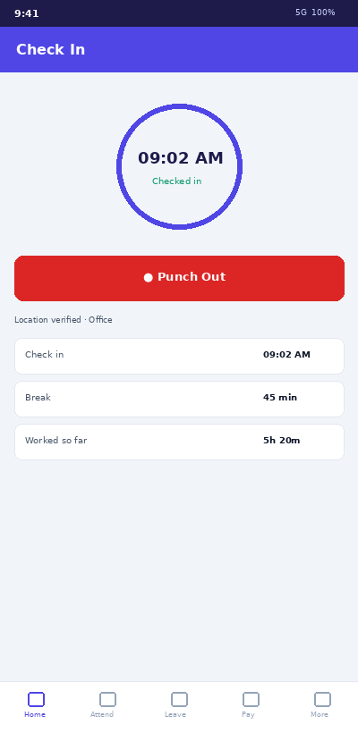 Check in